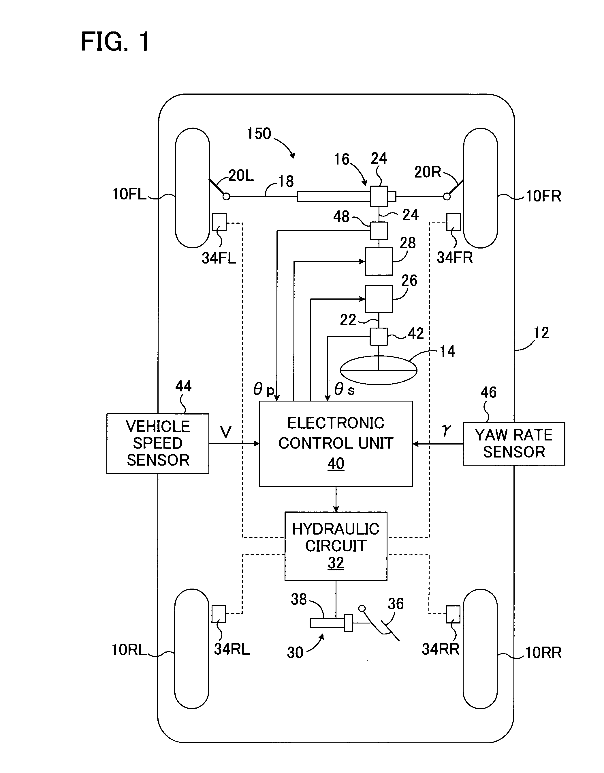 Device for controlling vehicle travel