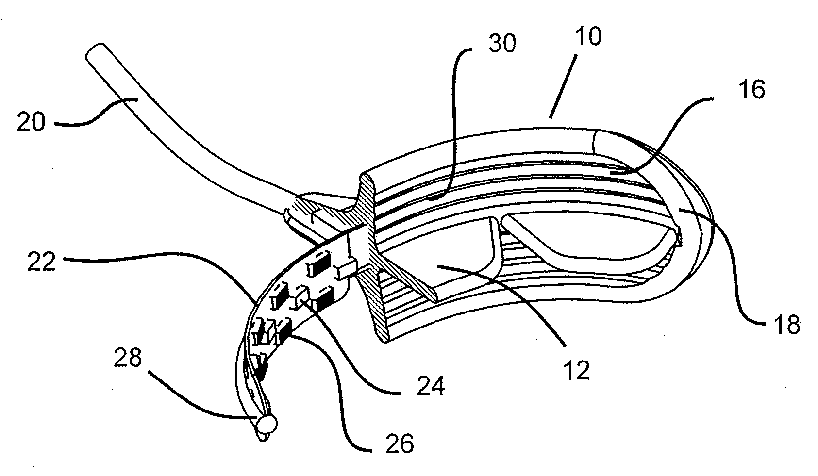 Mouthpiece that adjusts to user arch sizes and seals from oxygen exposure and methods for effecting an oral treatment