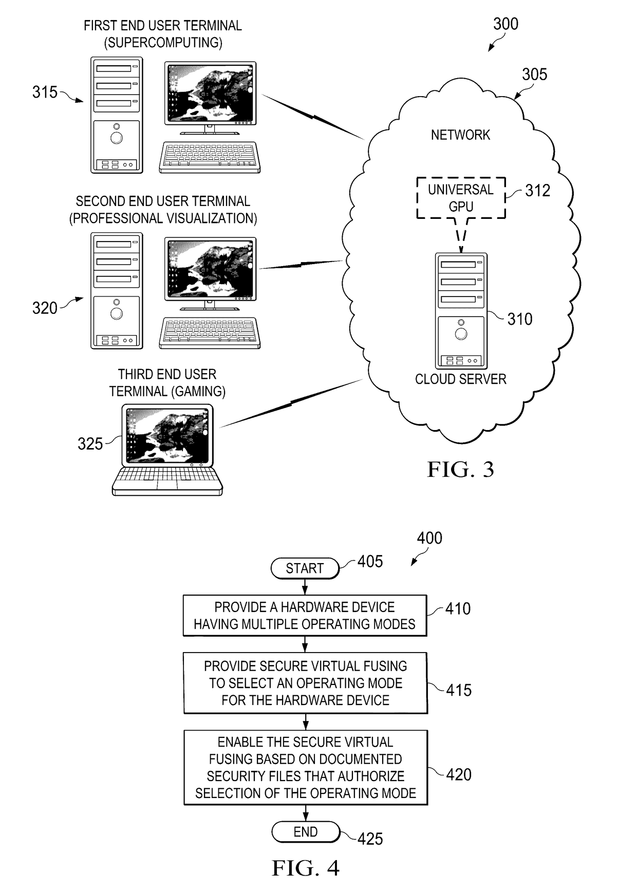 Secure reconfiguration of hardware device operating features