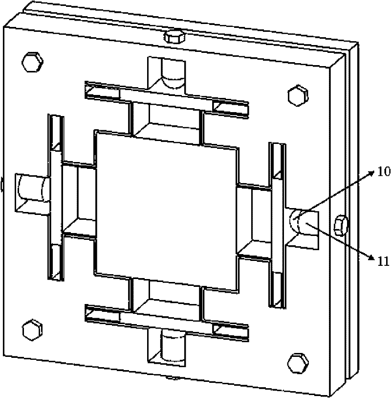 Two-degree of freedom precise positioning work table