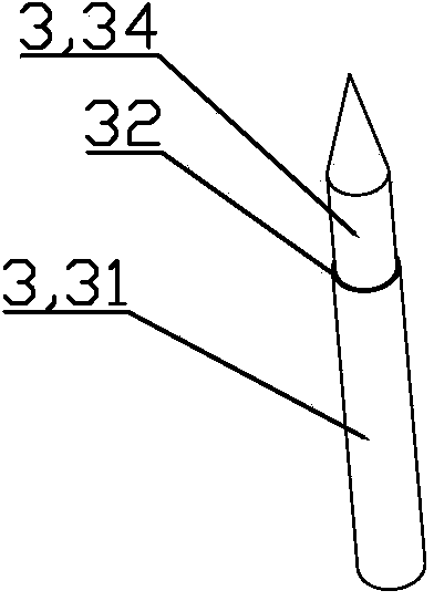 Buffer device for testing TV card boards