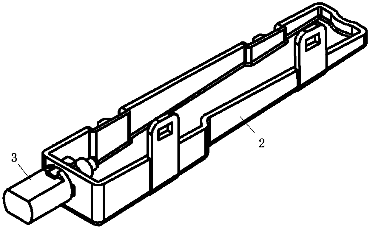 Gear shifting lamplight panel module