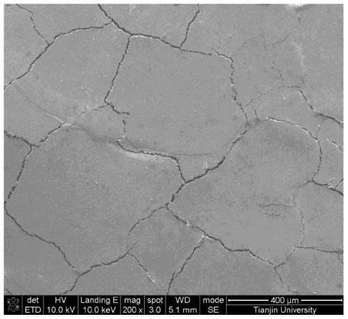 Method for improving molten CMAS corrosion resistance of thermal barrier coating through laser surface treatment