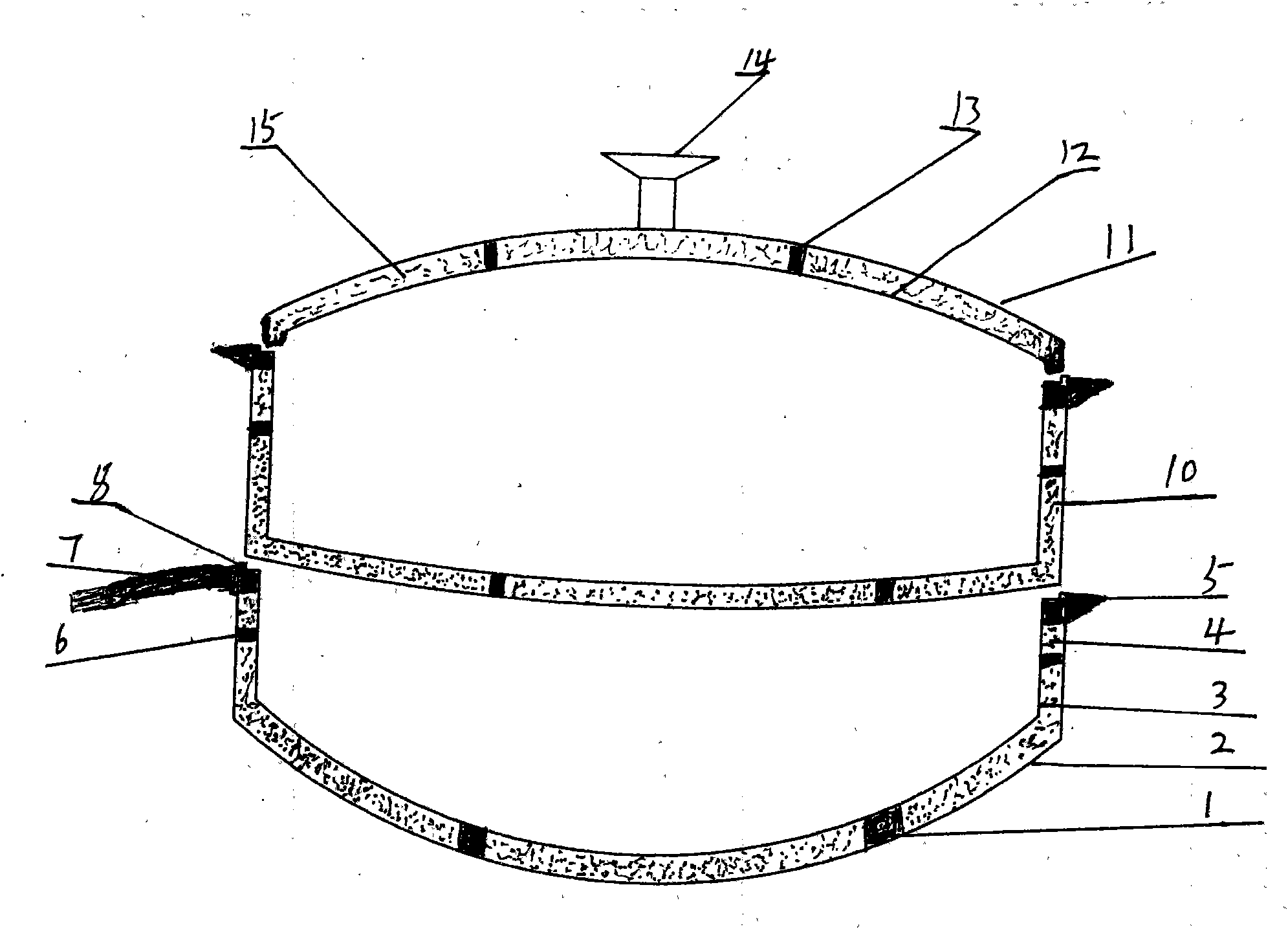 High-efficiency and energy-saving magnet pot