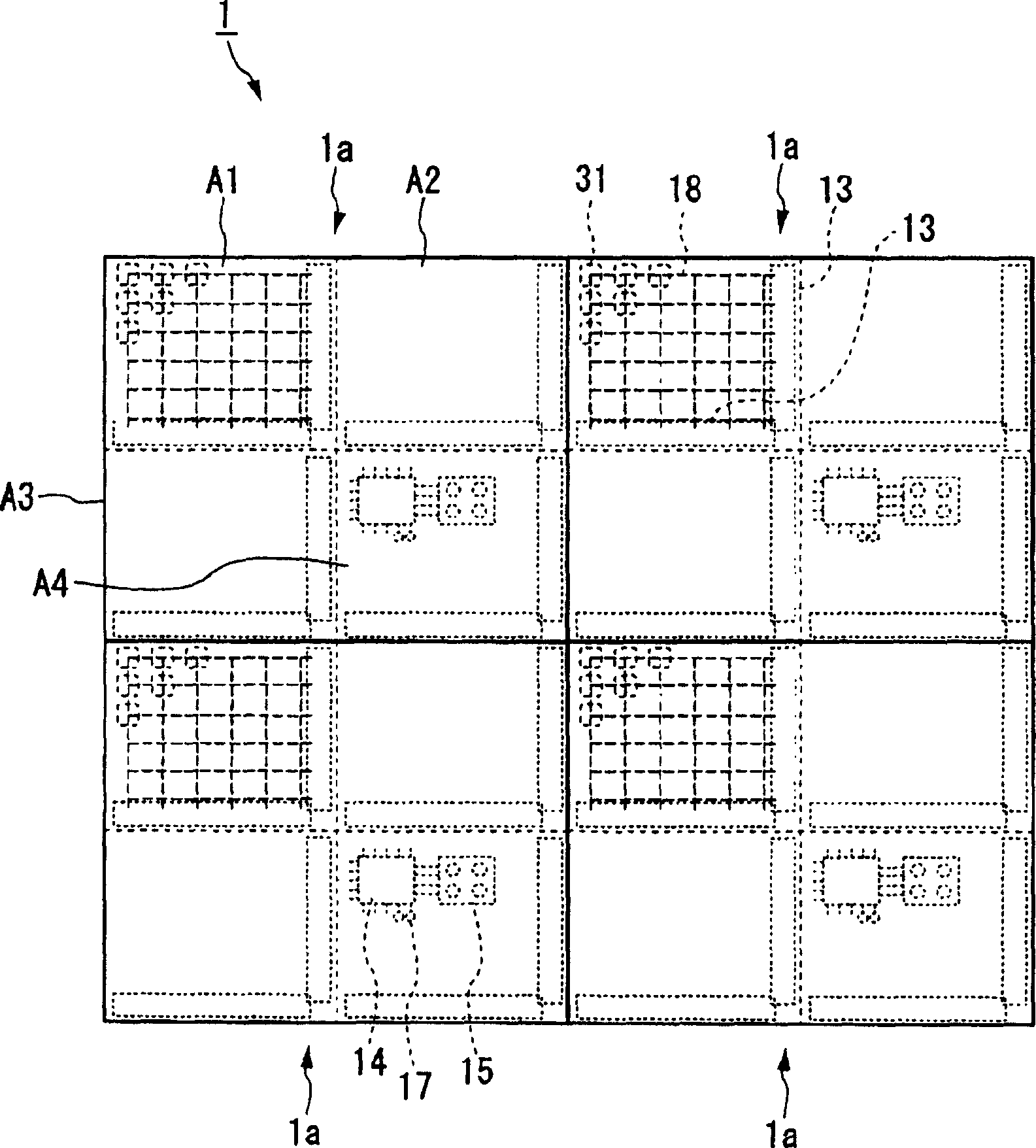 Organic electroluminescent display device and its manufacture and electronic apparatus