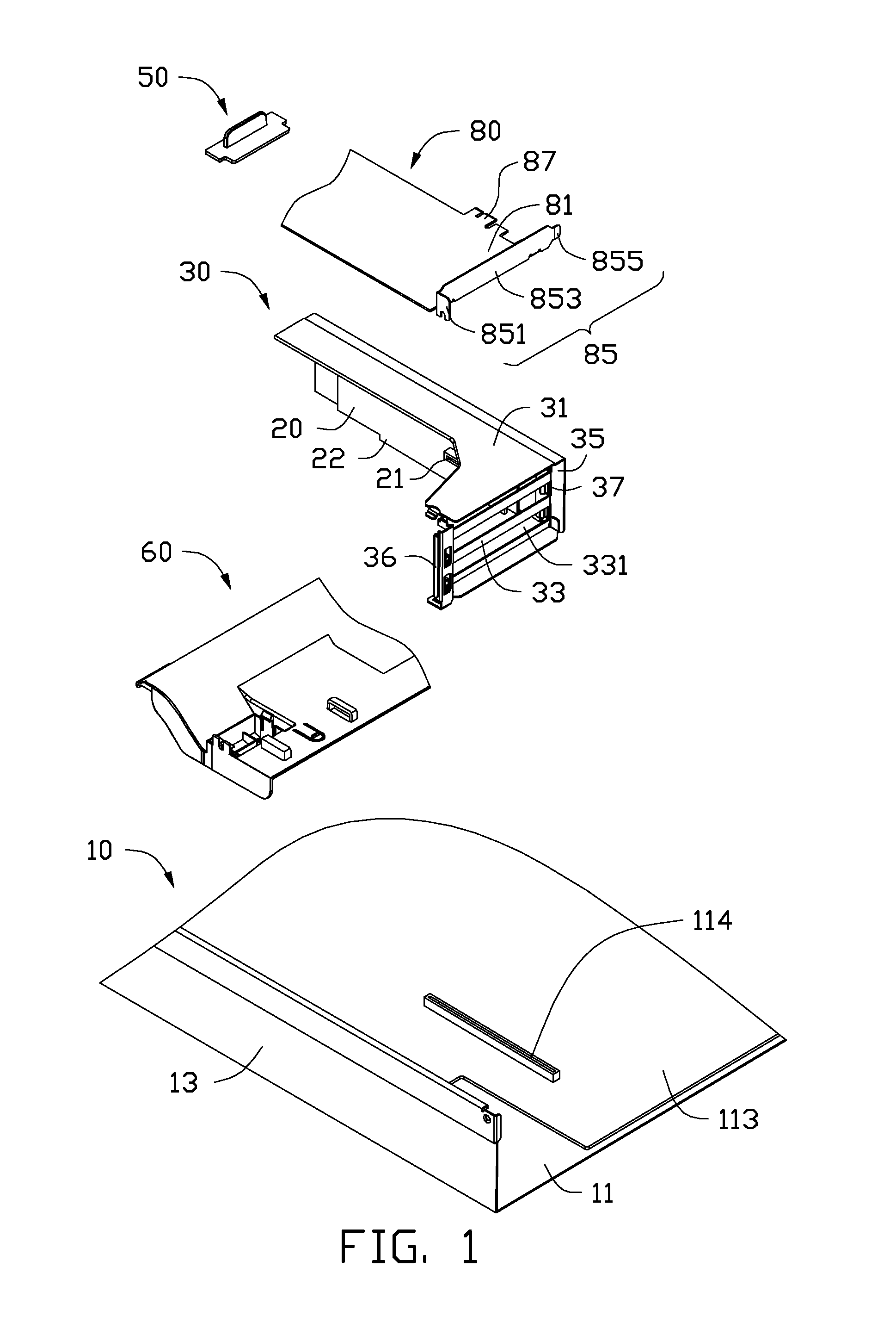 Mounting apparatus for PCI card