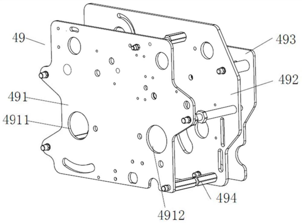 Operating mechanism of load switch-fuse combined electric appliance