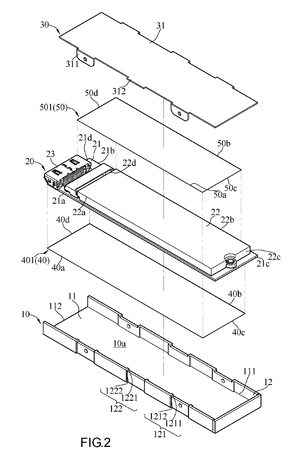Heat dissipating housing and pluggable electronic device having the same