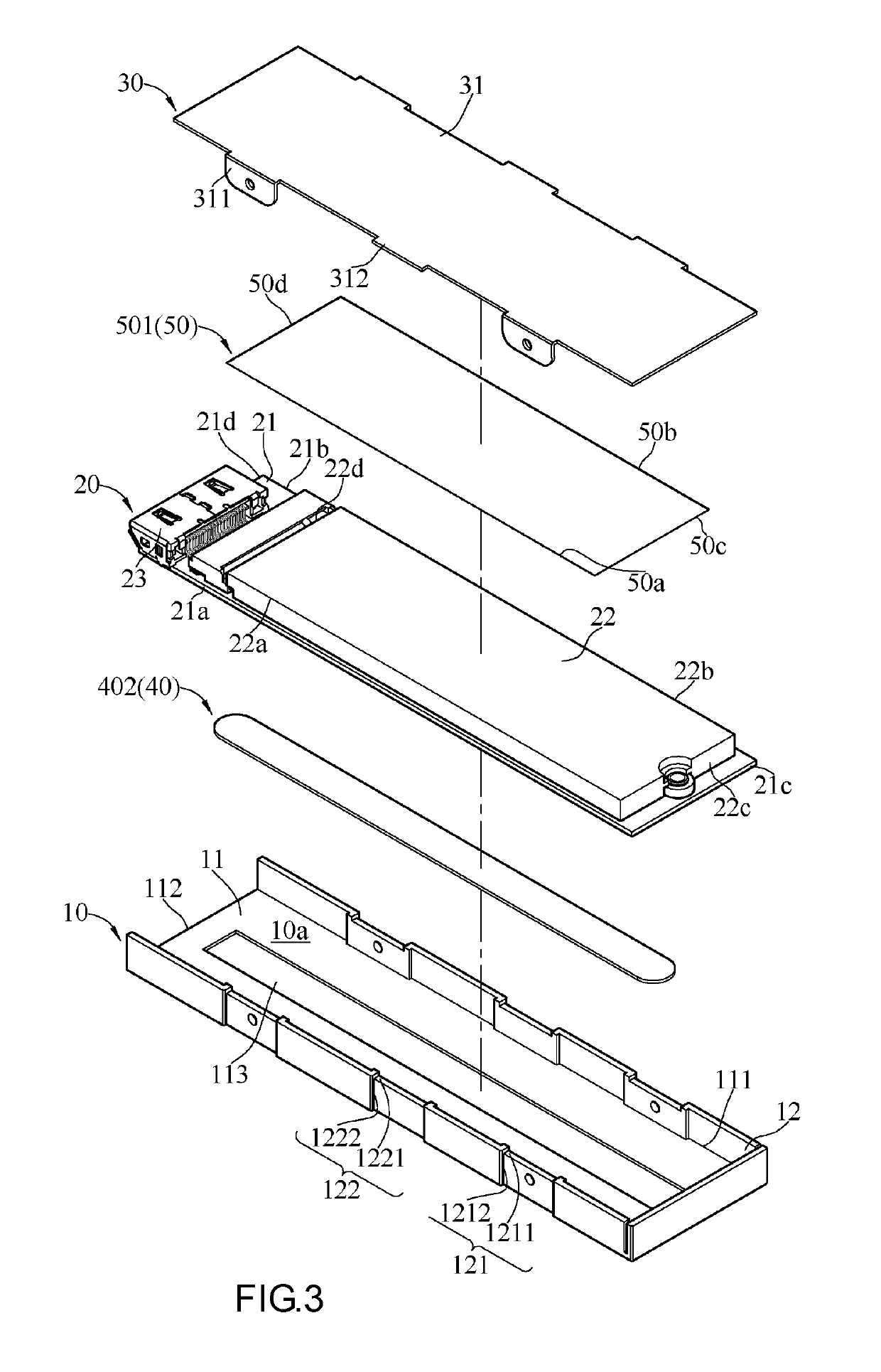 Heat dissipating housing and pluggable electronic device having the same