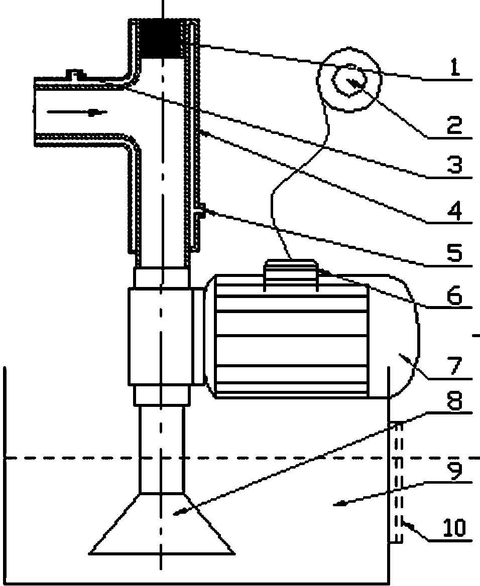 Explosion proof type exhaust system for engine