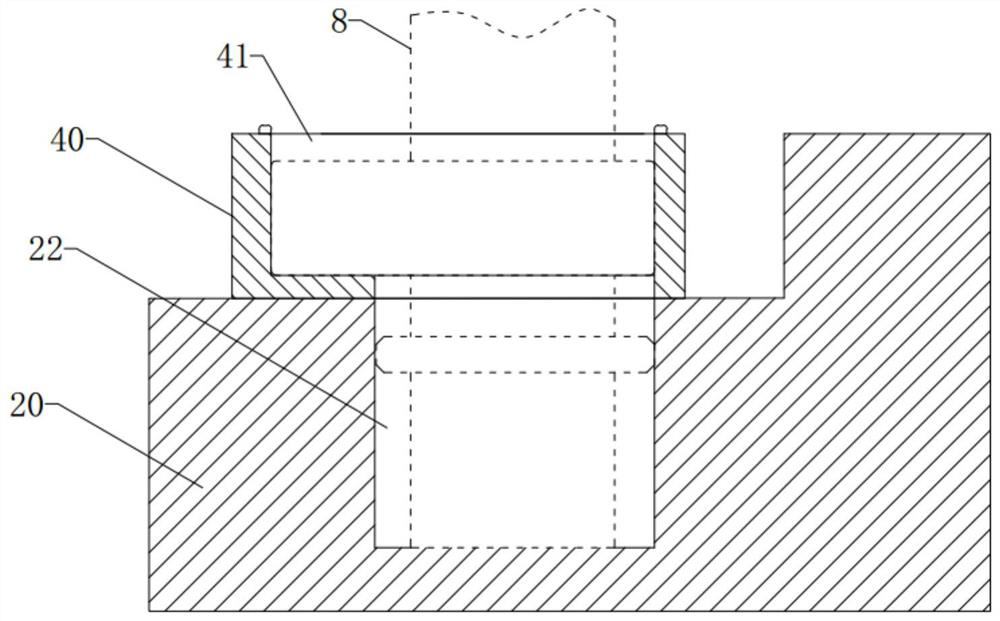 Cam confirming device when camshaft is press-fitted