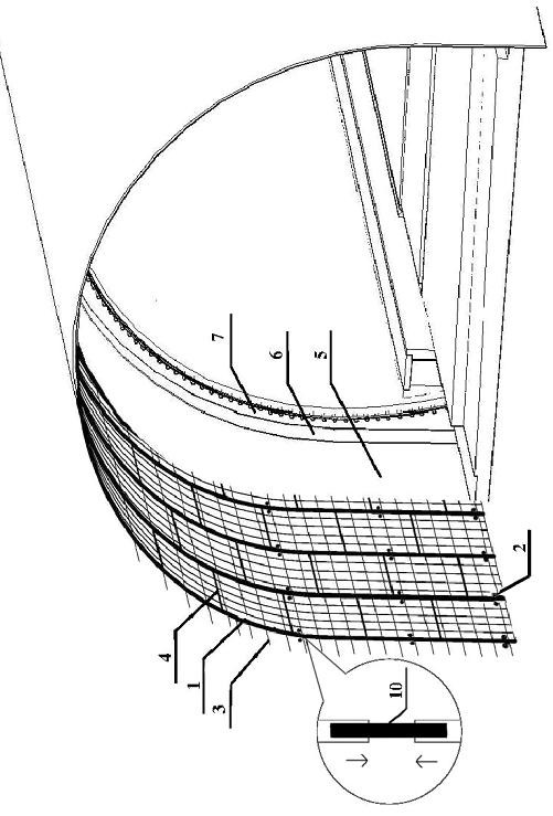 Primary support structure of tunnel steel pipe arches and support method of primary support structure