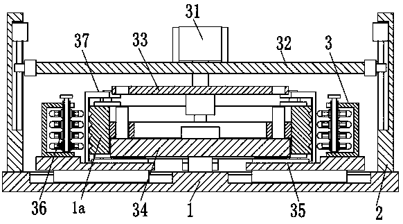 A box-type structure elevator traction wheel processing equipment and processing method thereof