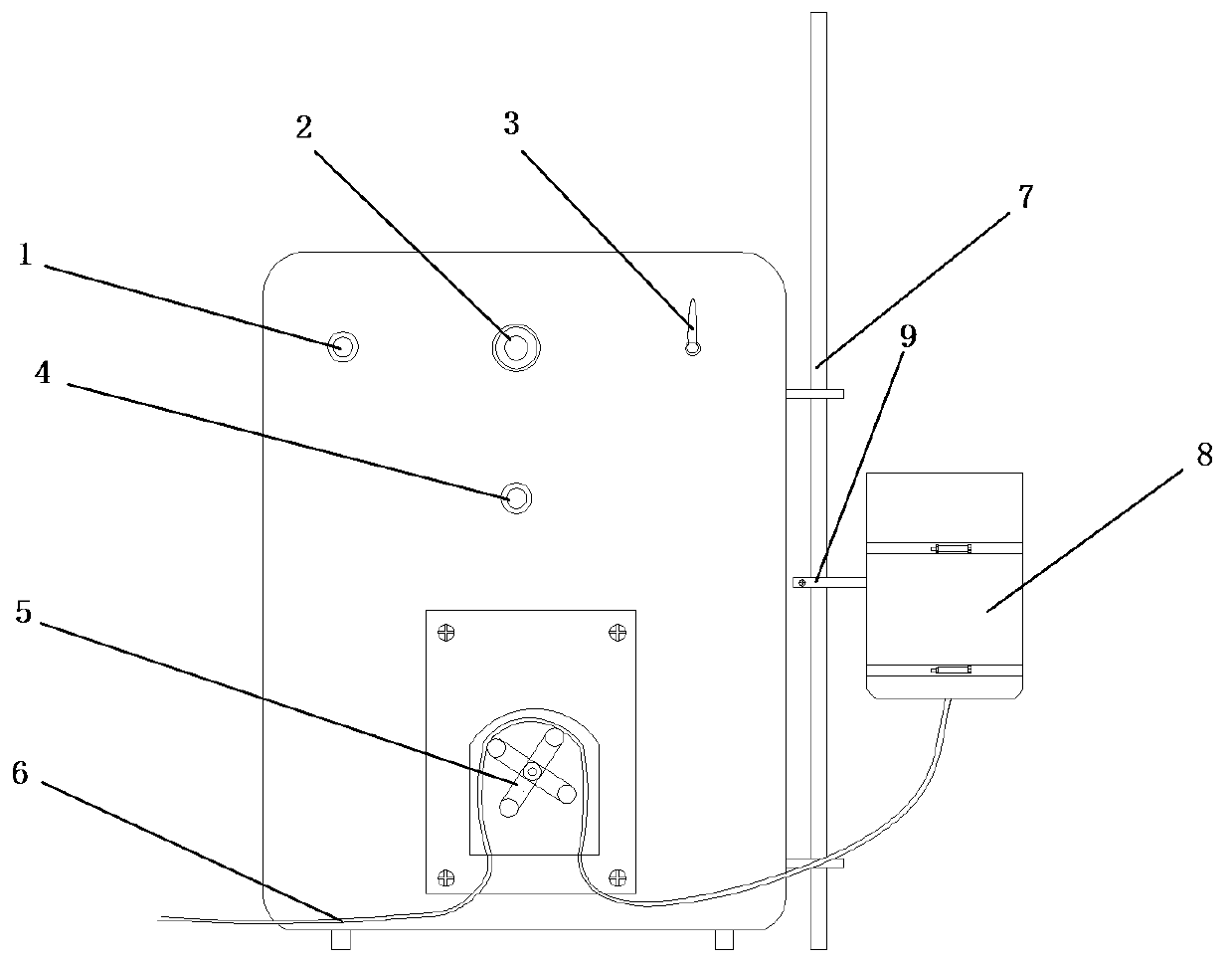 Automatic rice feeder