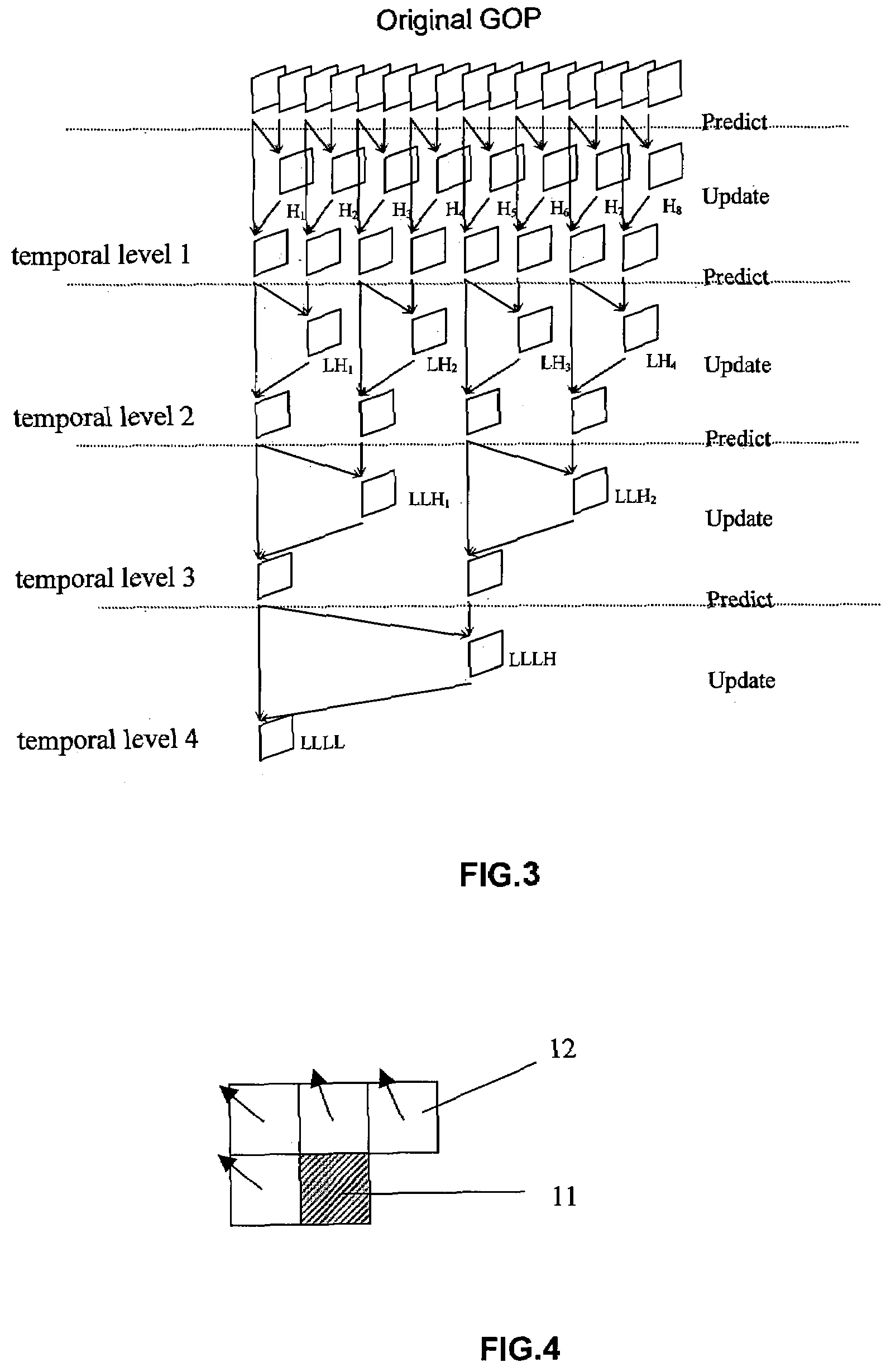 Method for coding video data of a sequence of pictures