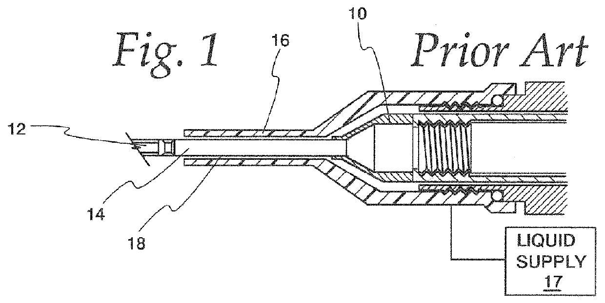 Infusion sleeve with distendable port