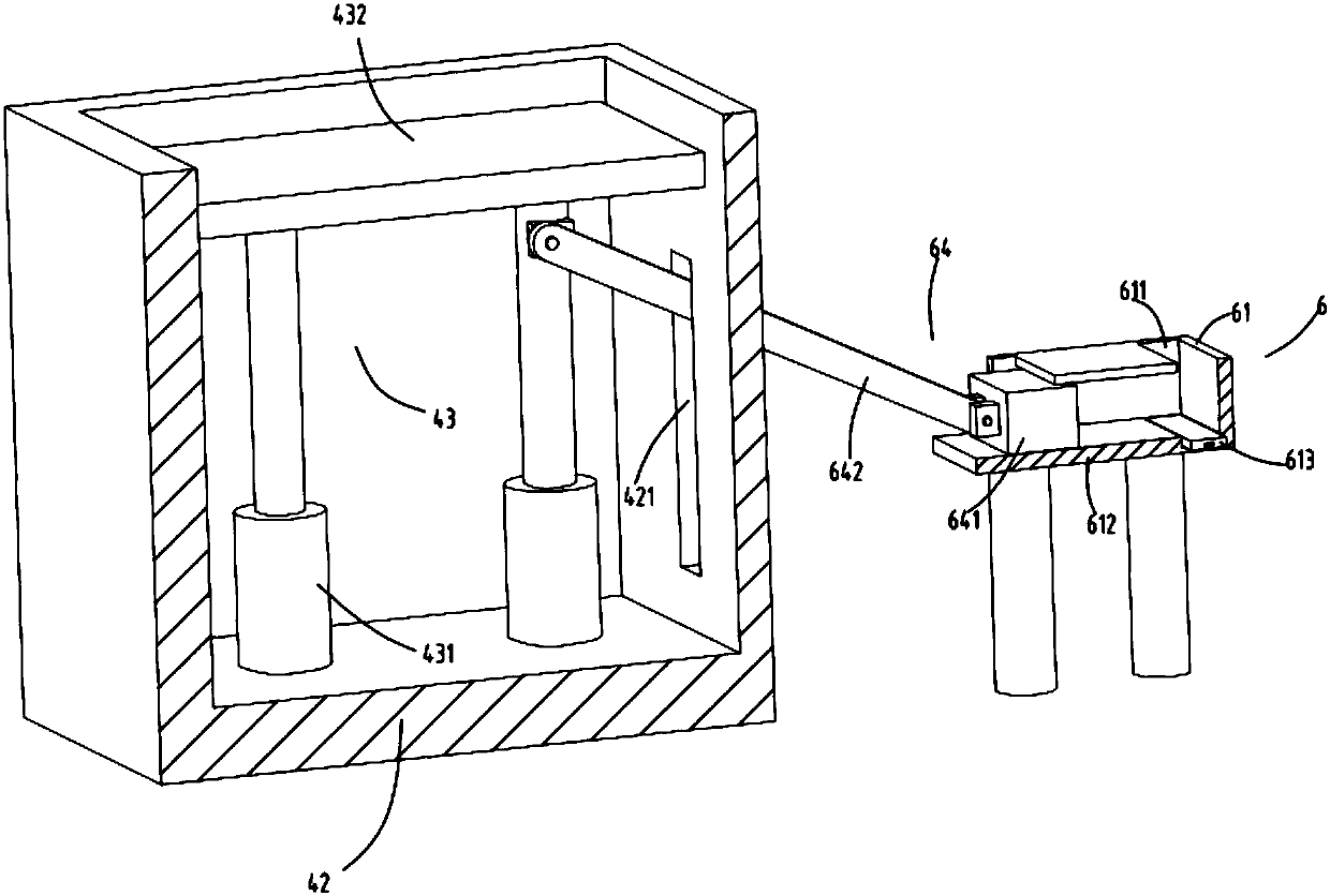 A kind of processing equipment with waste extrusion function