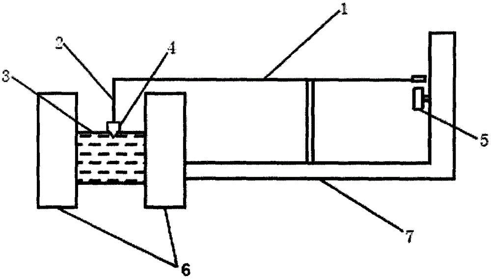 Aluminum liquid level simulation control system for casting and rolling mill