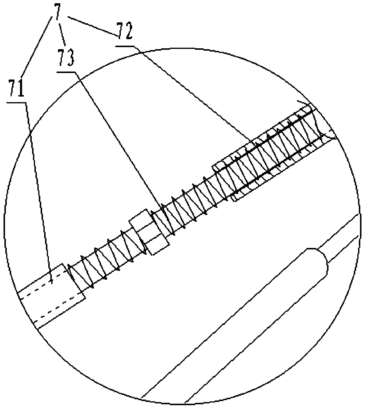 An assembled house hoisting device and installation method