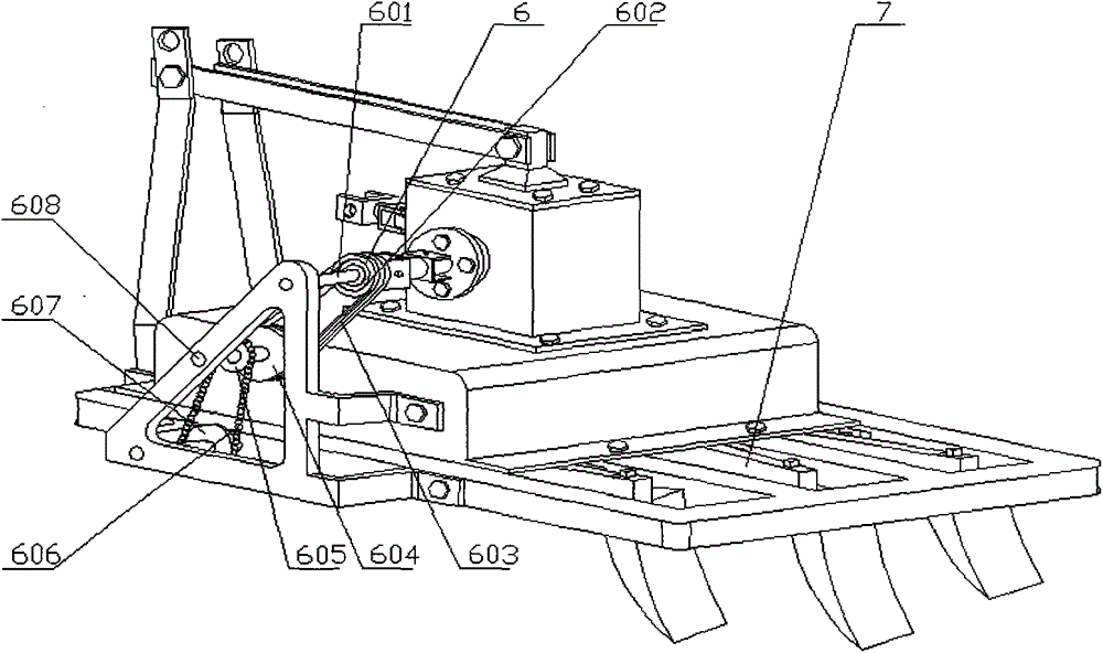 An orchard tiller