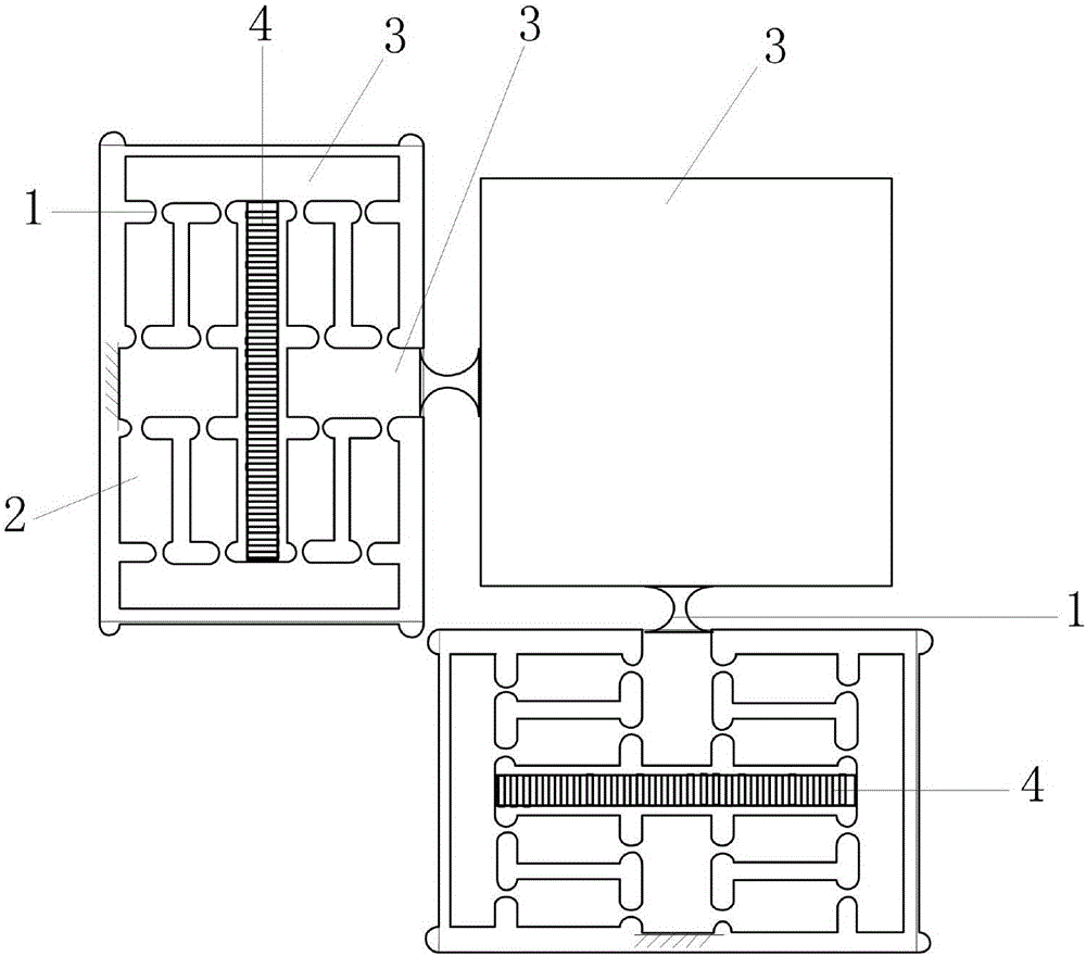 High-efficiency calculating method used for static and dynamic analysis of flexible mechanism