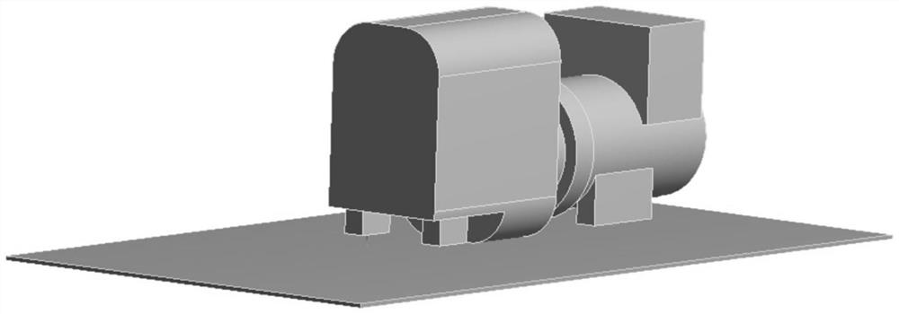 Compact shelter vibration isolation simulation method for miniaturized power van