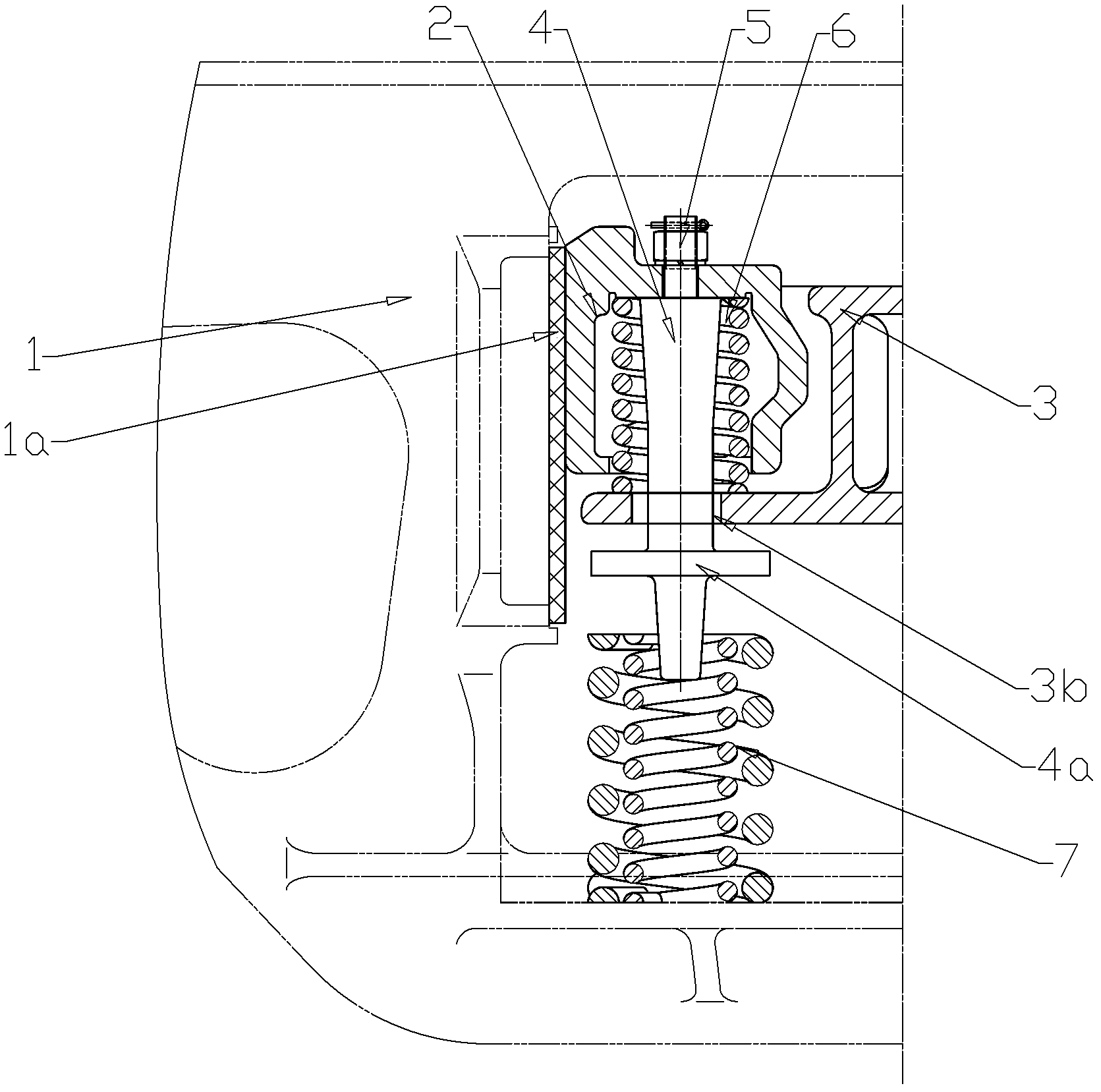 Variable friction control type oscillating damper of rail wagon