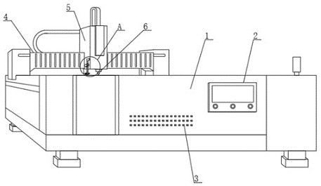 An electrical automation machining device