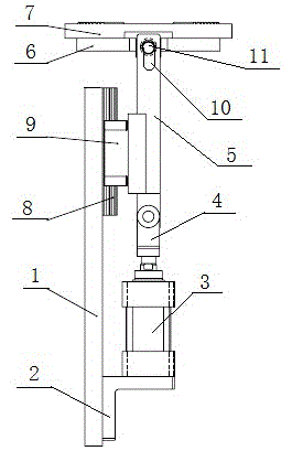 Floating friction holding mechanism for main reducer assembly flange