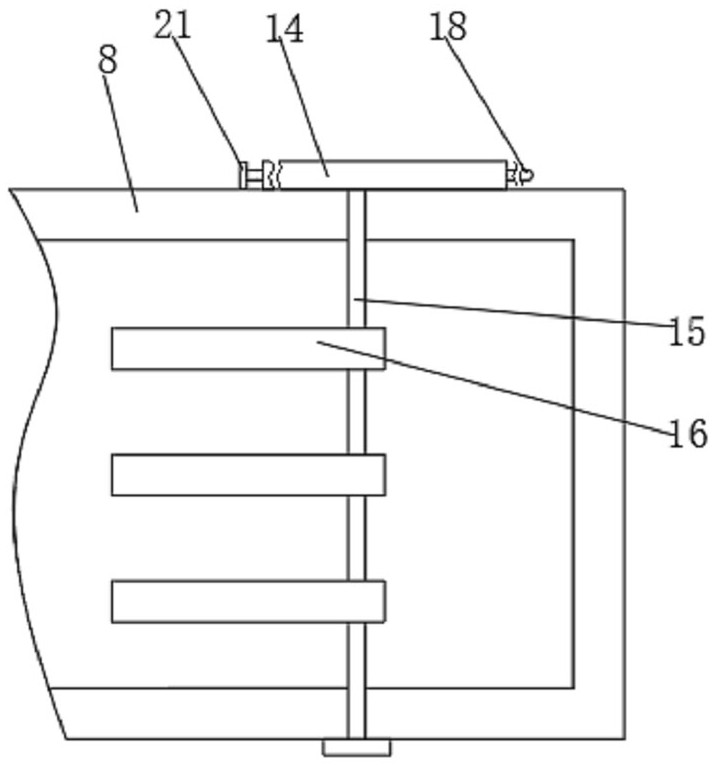 Lap joint structure of steel bar truss floor support plate and stiff steel-concrete beam