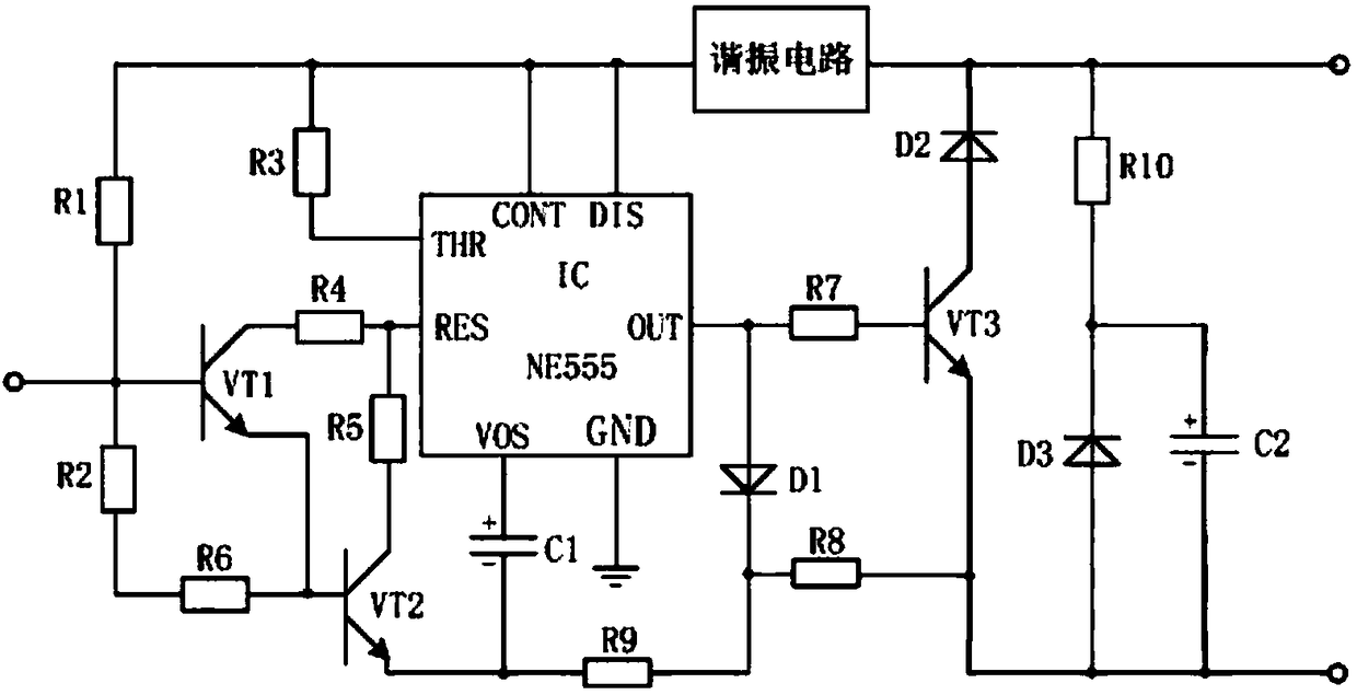 Resonant long-acting standby wireless door magnetic system