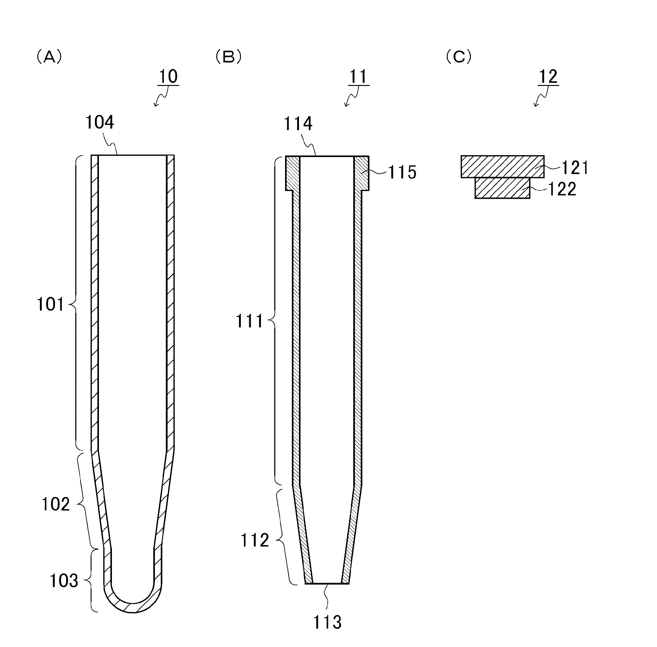 Separation container and separation method