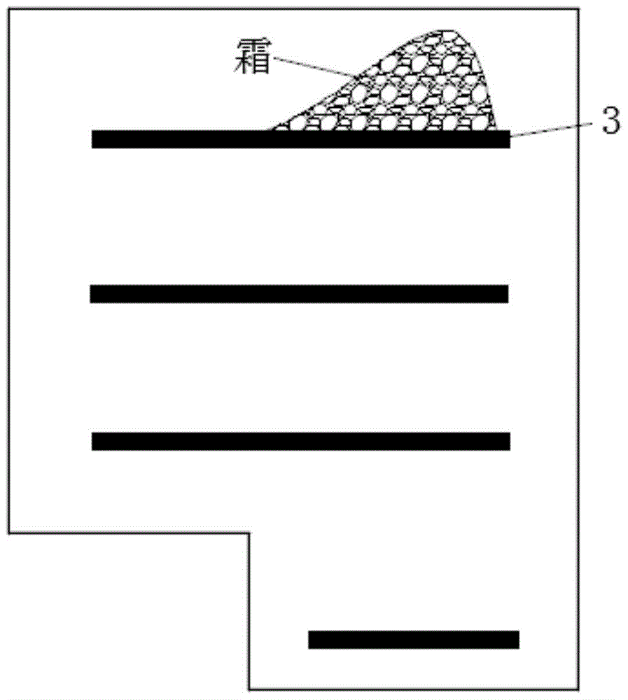 A refrigerator frost catcher and its defrosting reminder system and control method