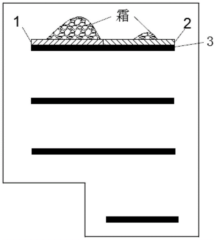 A refrigerator frost catcher and its defrosting reminder system and control method