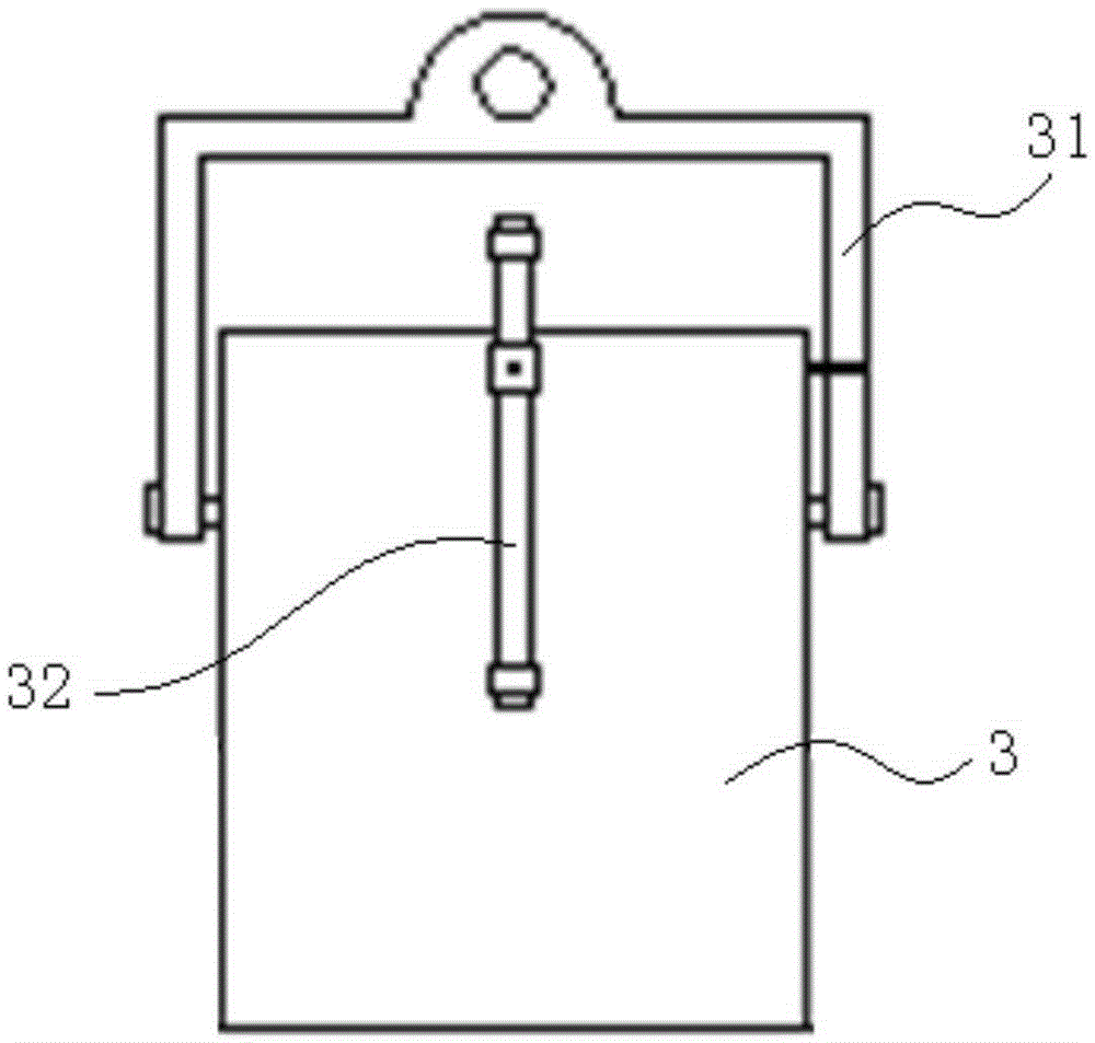 Steel ladle transferring device