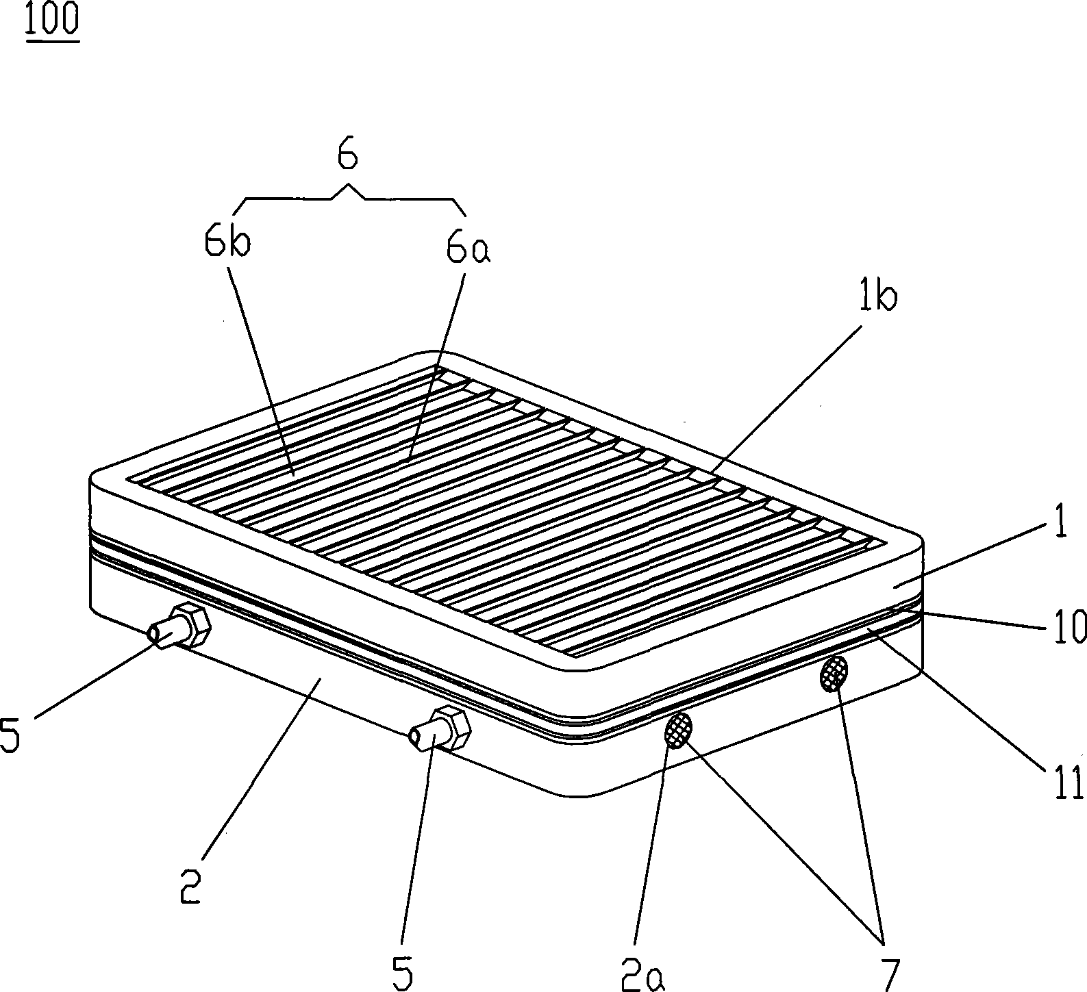 Wiring box for solar photovoltaic power generation system