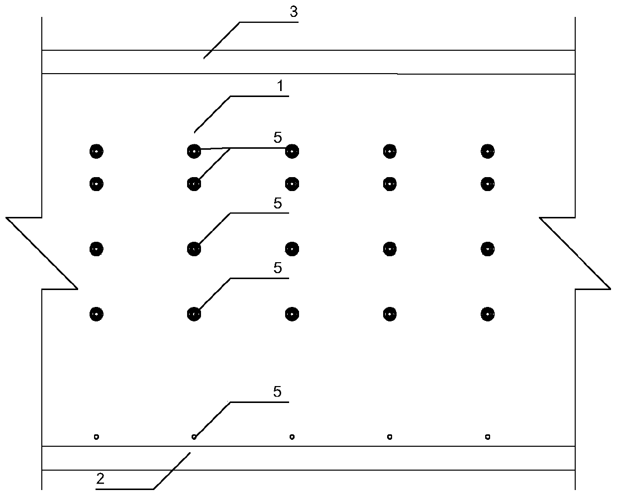 Basement exterior wall component with supporting function and construction method thereof