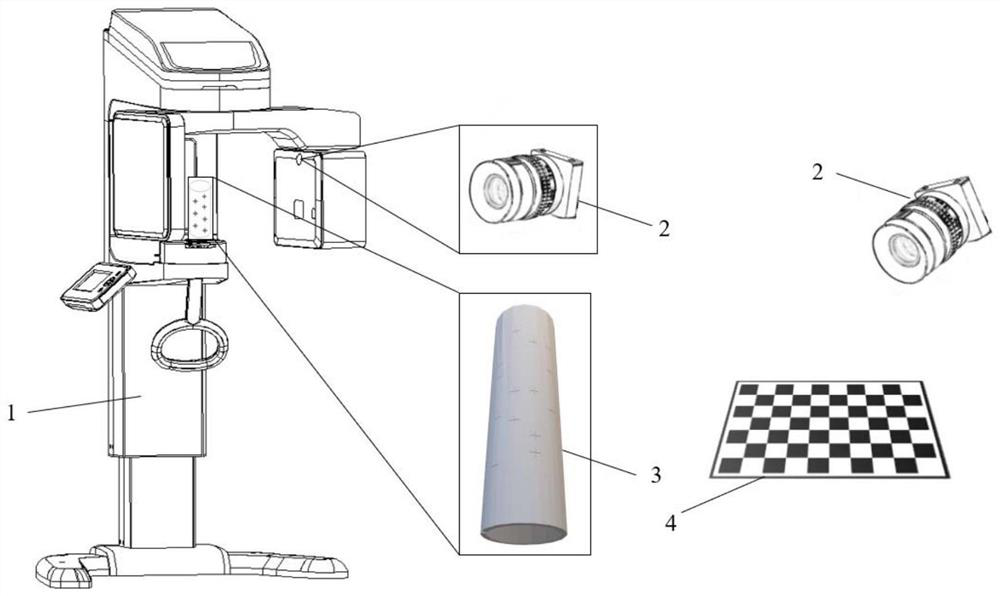 Calibration method of virtual three-dimensional face reconstruction system