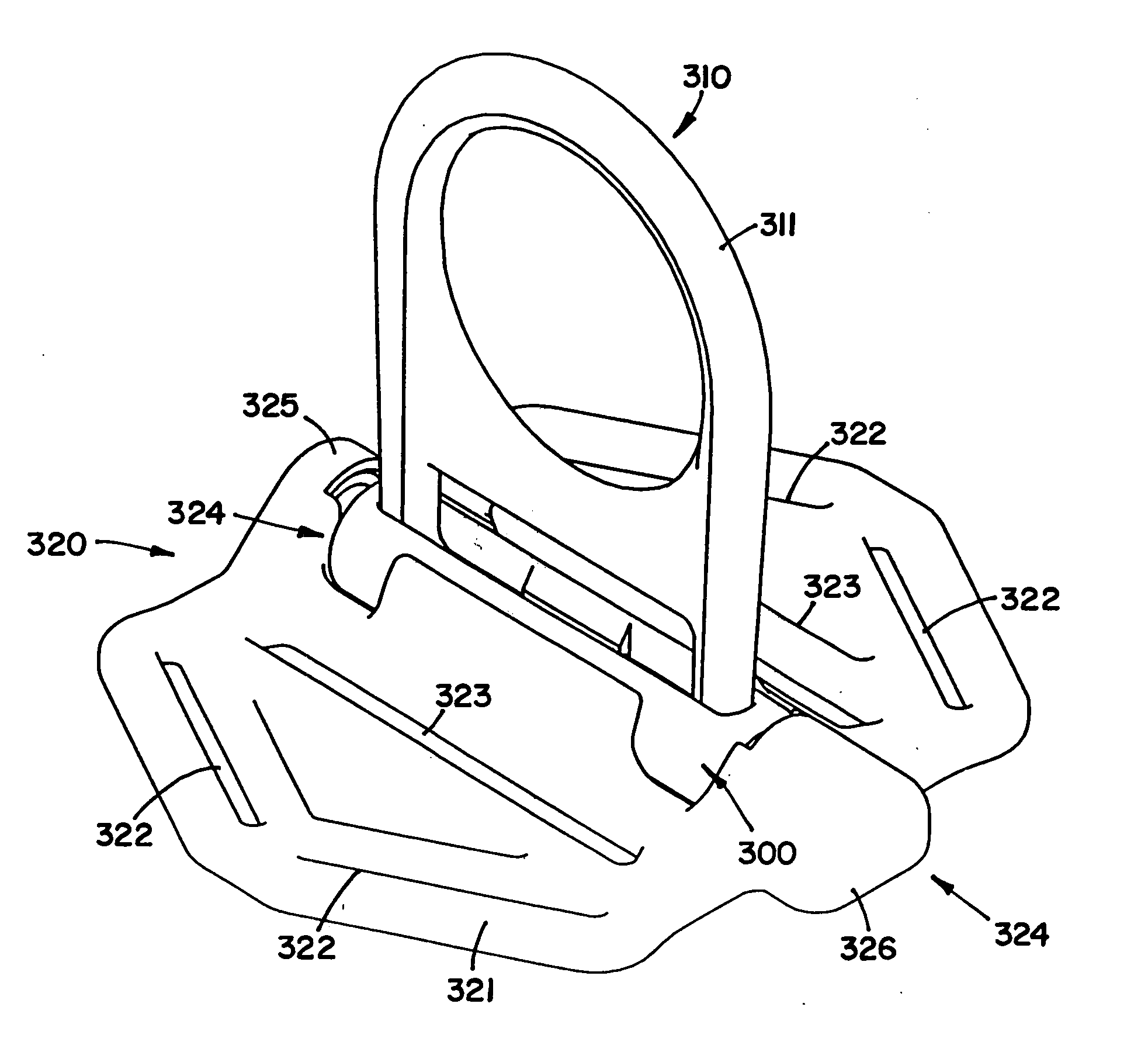 Dorsal pad assembly for use with a safety harness