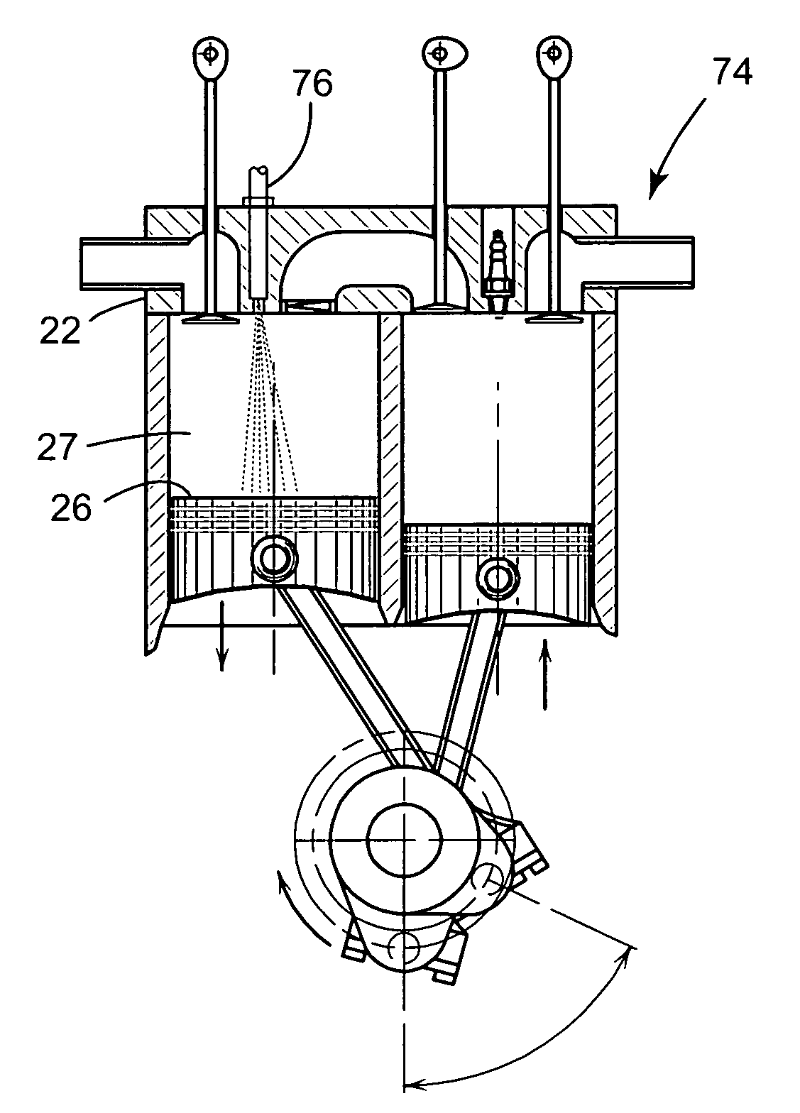Split-cycle engine with water injection