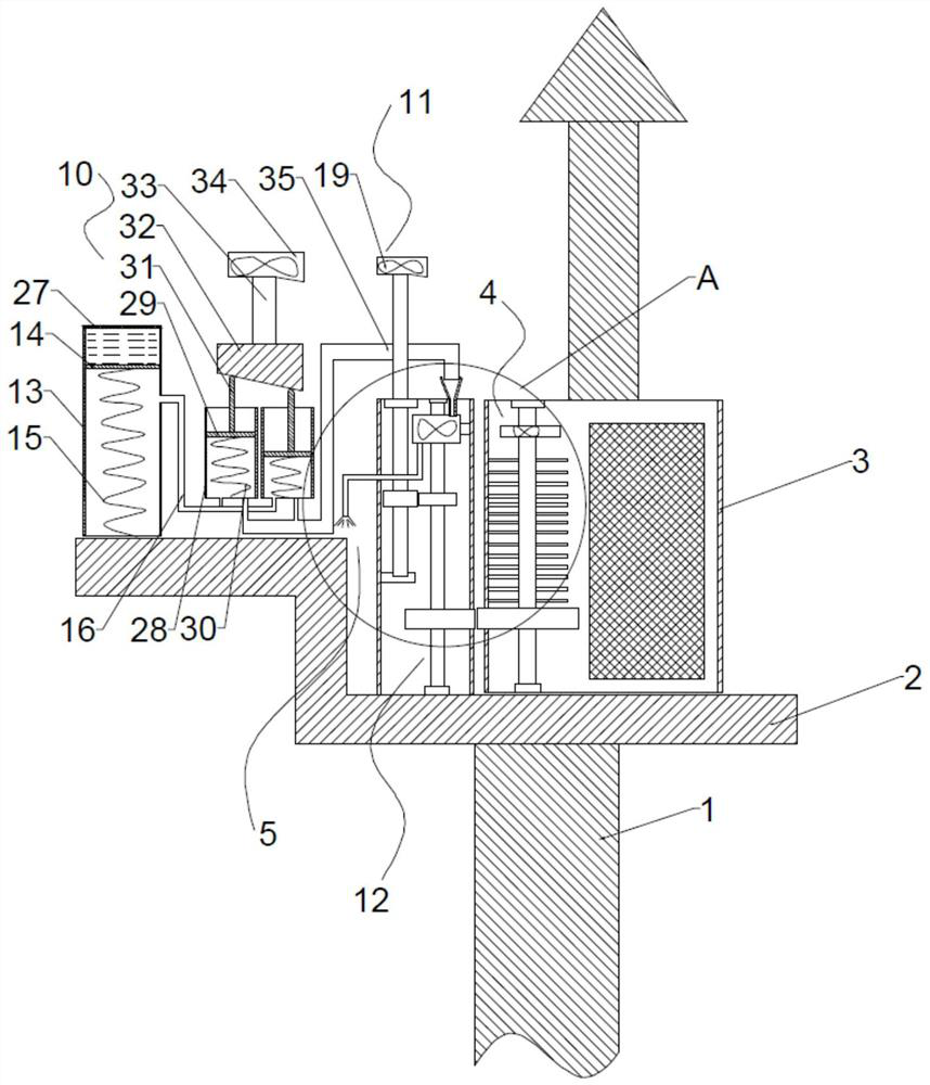 Self-service maintenance type 5G base station