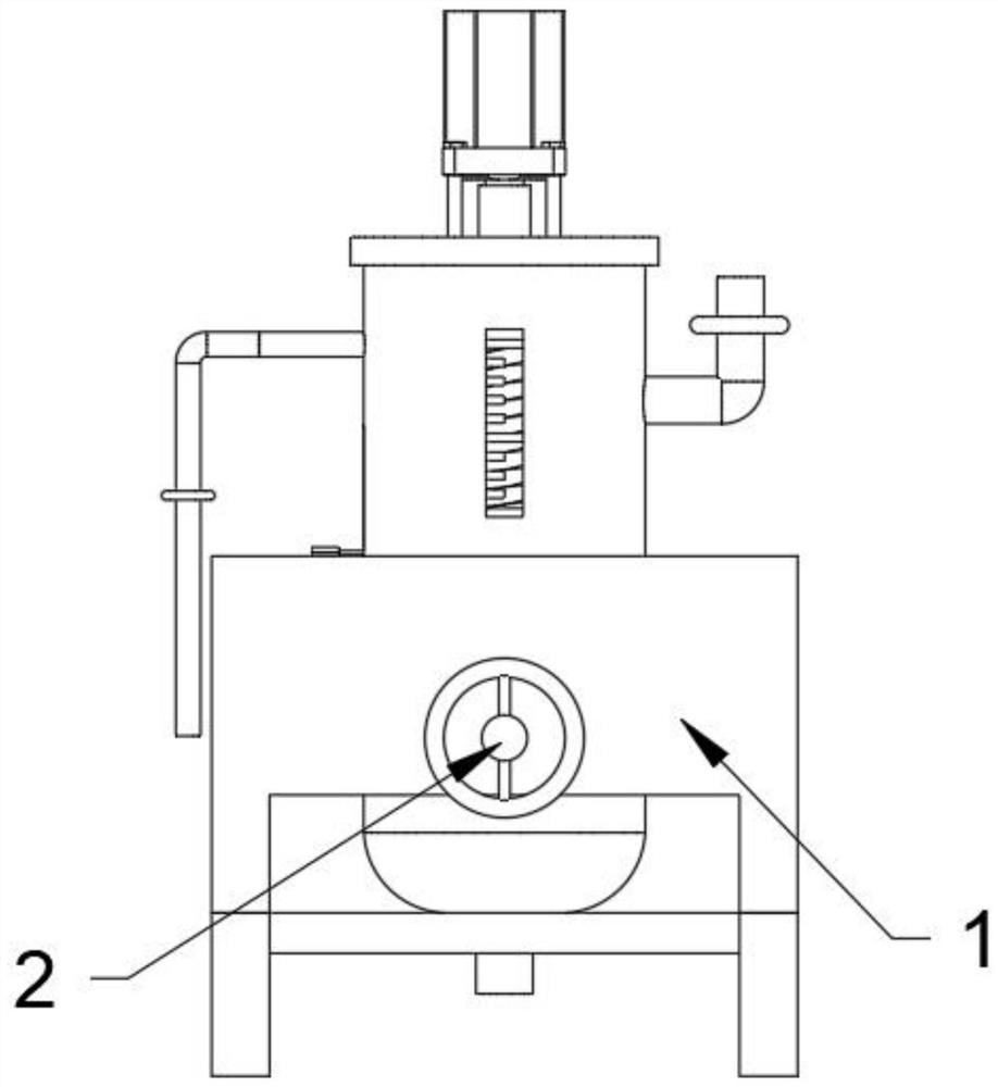 Evaporation kettle with injection regulation and control function