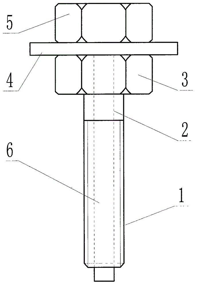 Anti-rotating bolt