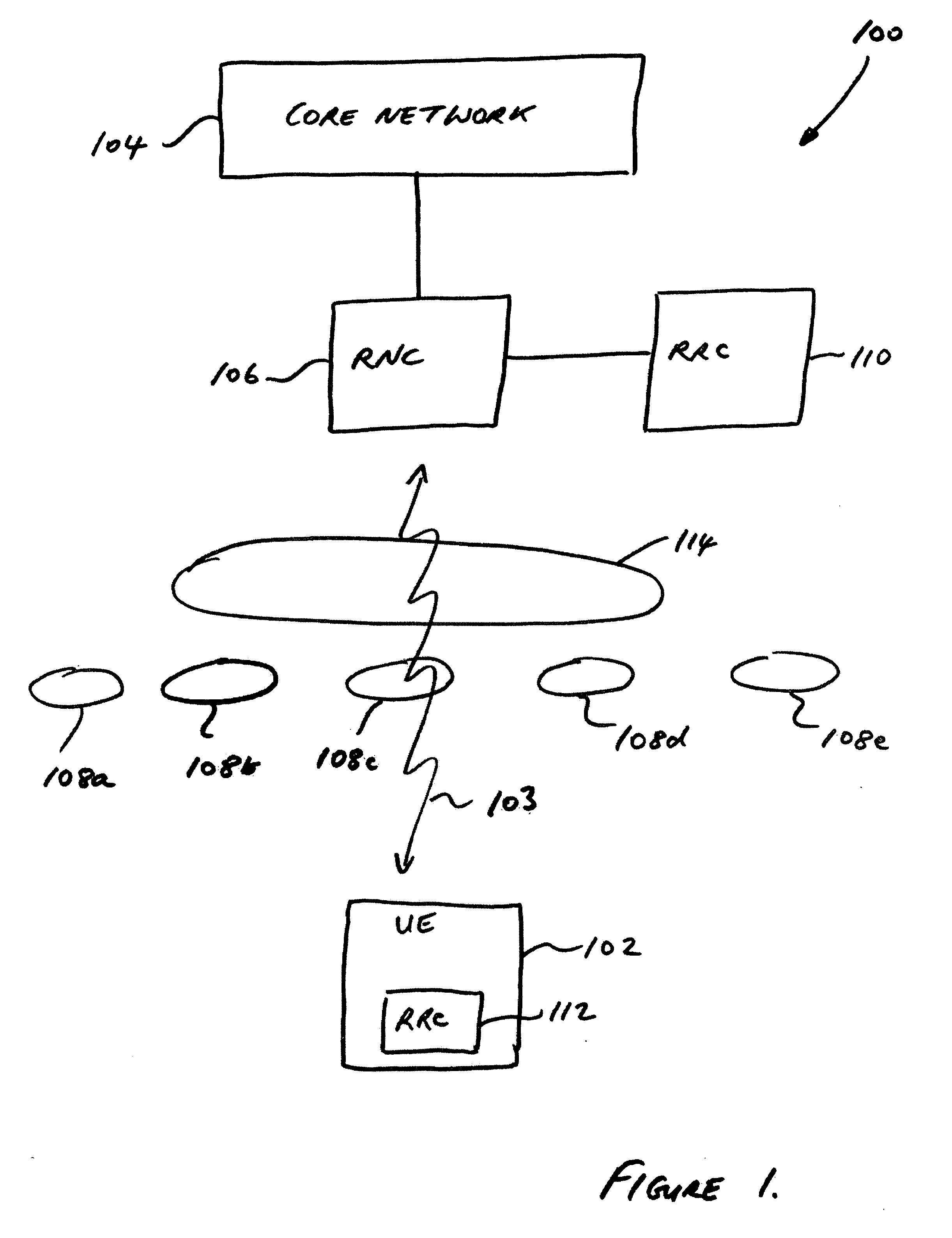 Method for processing traffic data in a wireless communications system