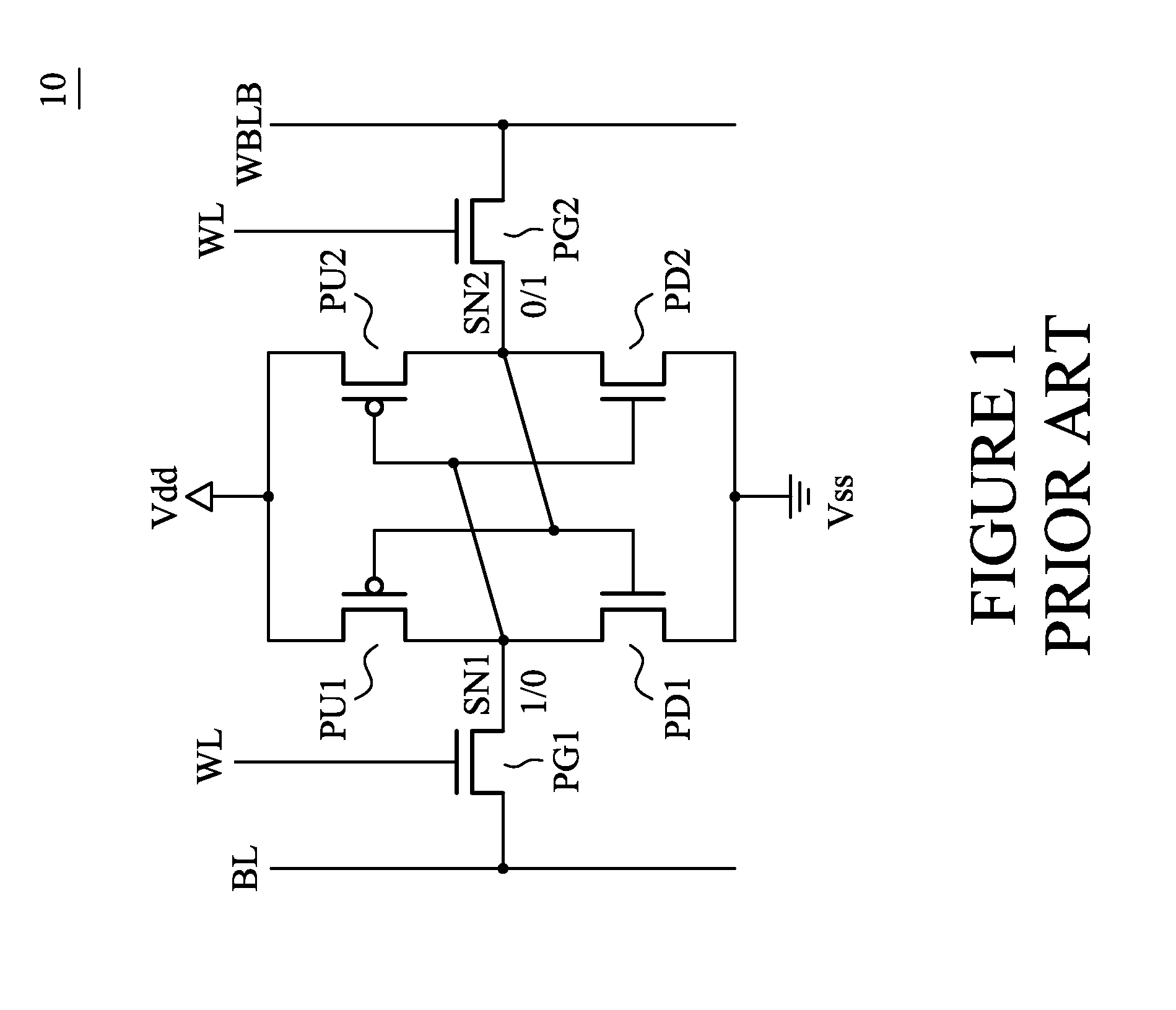 Methods and apparatus for SRAM bit cell with low standby current, low supply voltage and high speed