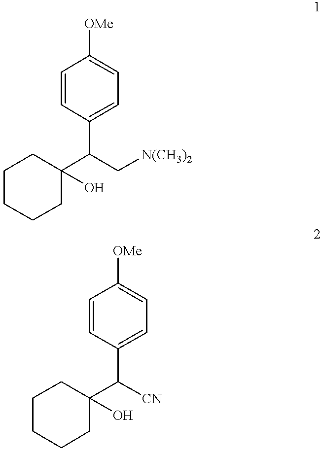 One pot process for the preparation of 1-[2-dimethylamino-(4-methoxyphenyl)-ethyl]cyclohexanol