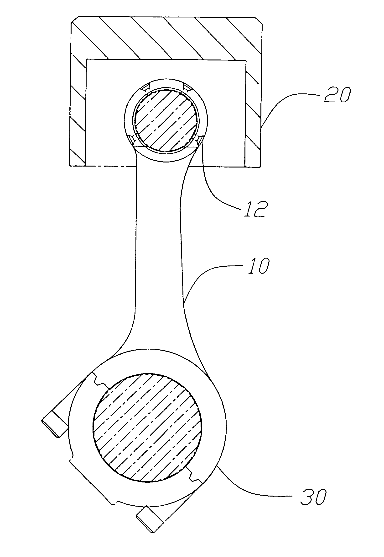 Connecting rod structure