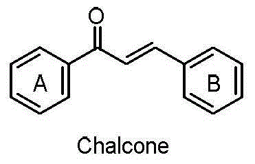 Chalcone analogue containing 2-methyl-4-oxo-quinazoline-6-base, and preparation method and application thereof