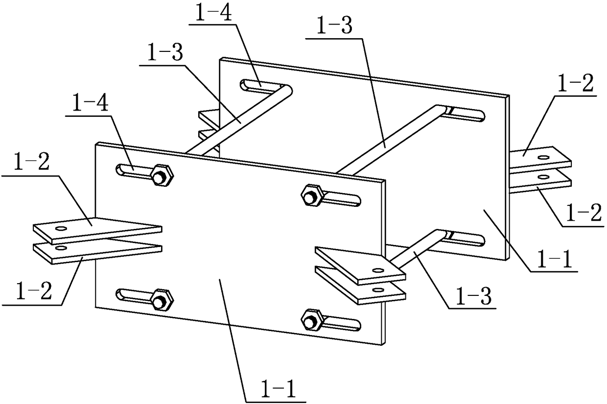 Temporary stabilizing structure for bottom bolted single-layer steel column installation and stabilizing method thereof