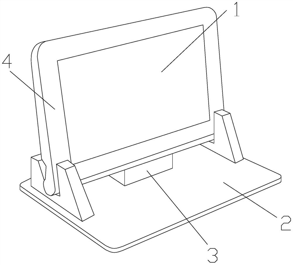 A vehicle-mounted carbon monoxide alarm instrument panel based on the principle of constant potential electrolysis